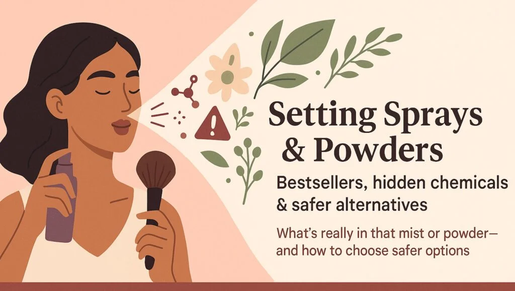 Understanding the Risks of Setting Sprays and Powders: Safer Alternatives and Tips