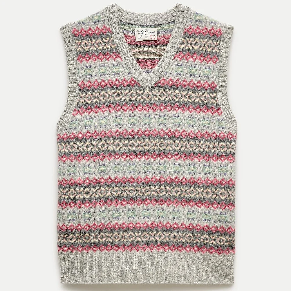 J.Crew Fair Isle Sweater Vest J.Crew Fair Isle Sweater Vest