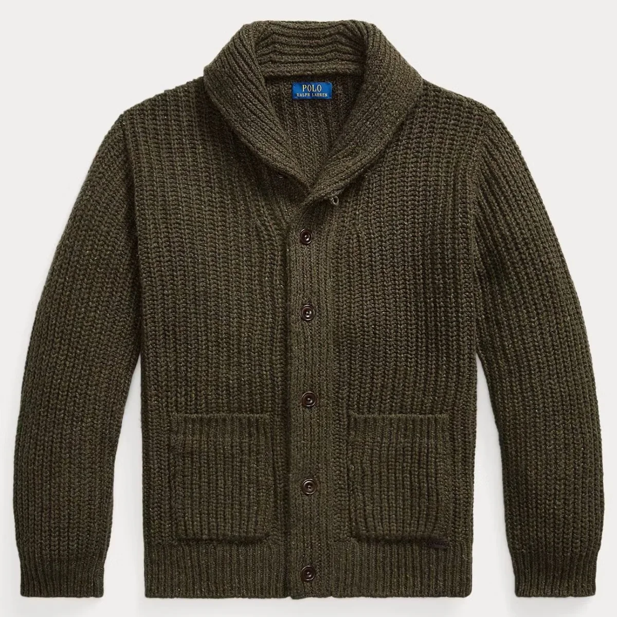 Polo Ralph Lauren Wool-Blend Shawl Cardigan Polo Ralph Lauren Wool-Blend Shawl Cardigan
