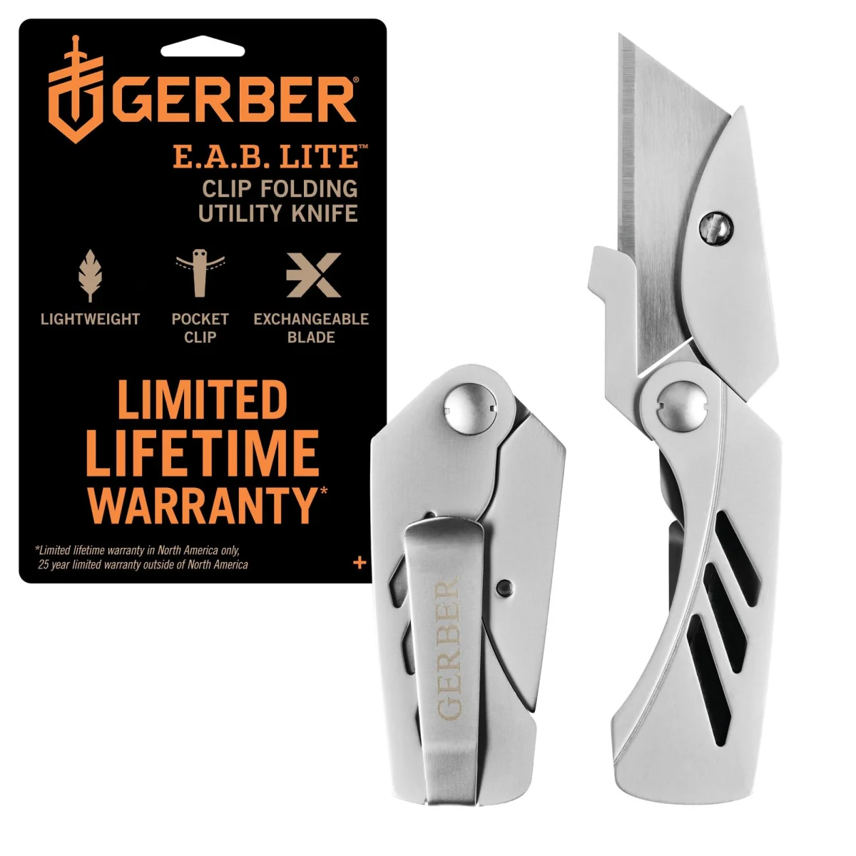 Gear EAB Lite Pocket Razor Knife with Money Clip