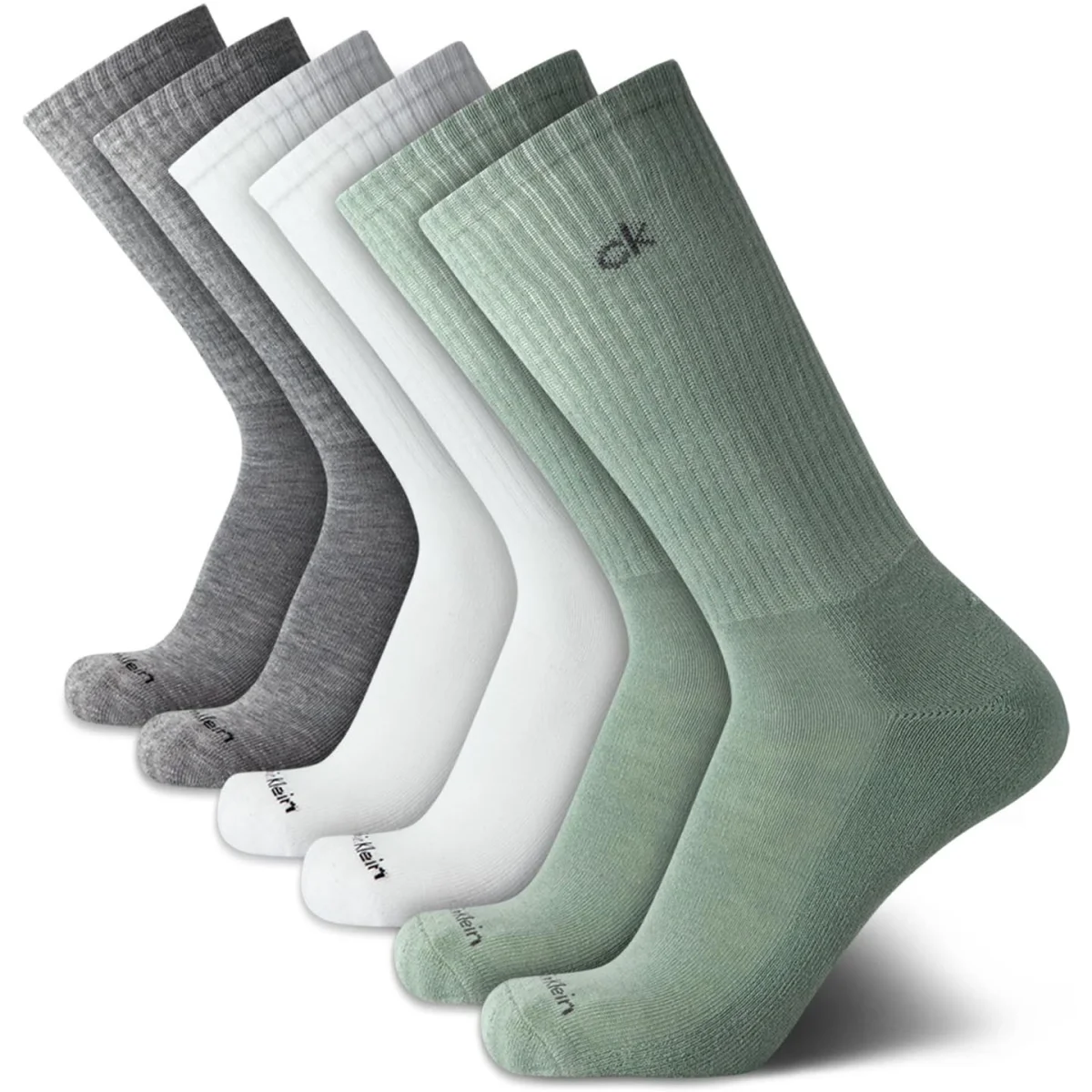 Cushioned Crew Dress Socks, 6-Pack