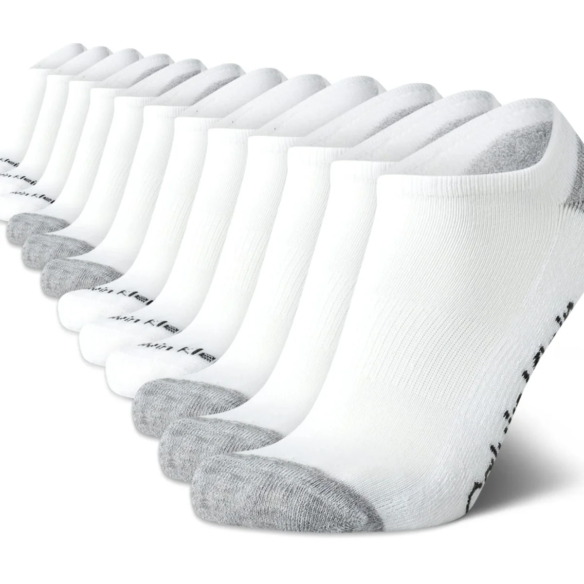 Cushioned No Show Socks, 12-Pack