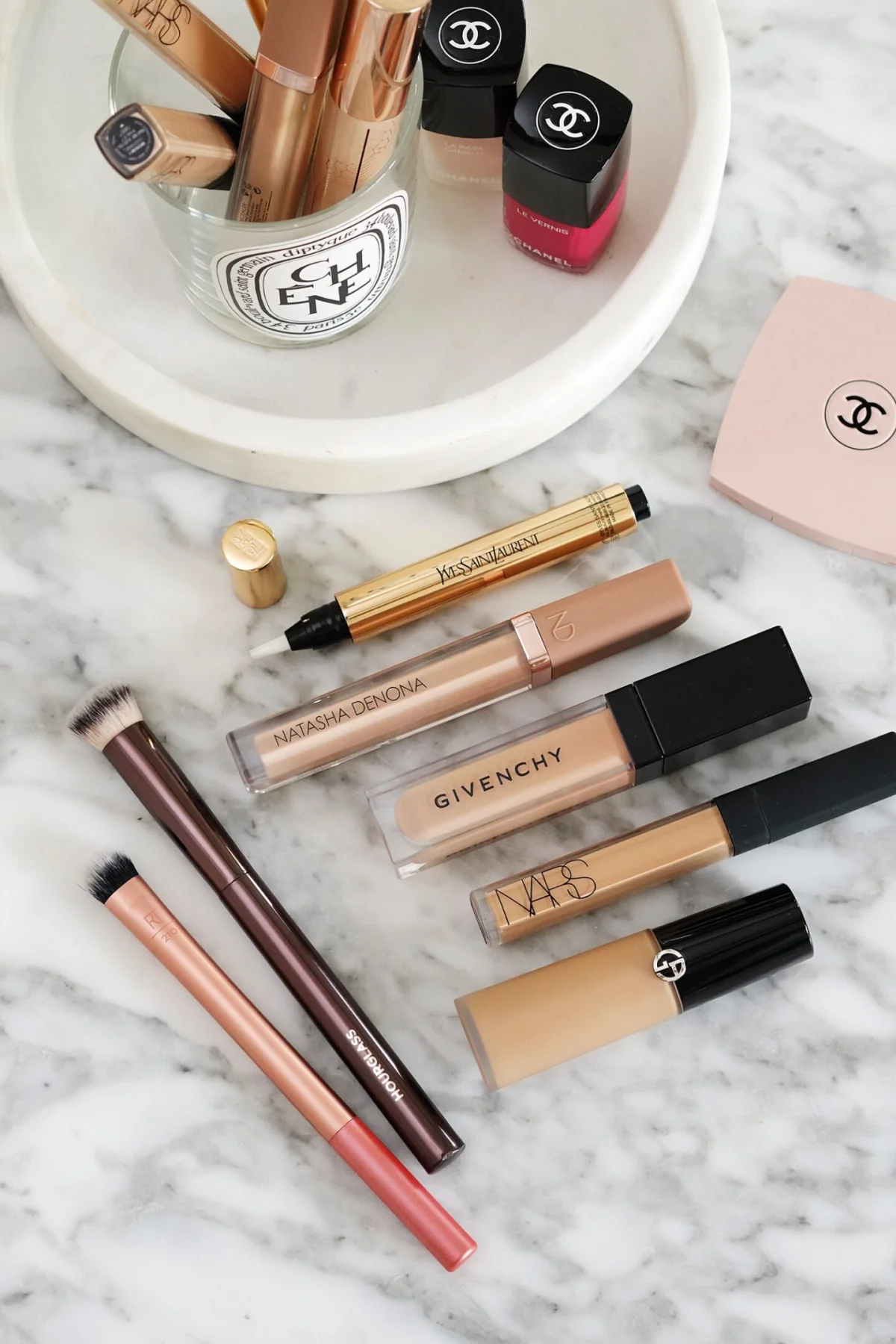 Top Concealers from YSL, Natasha Denona, NARS, Givenchy, and Armani