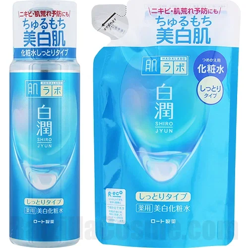 Hada-Labo Shirojyun Whitening Lotion Rich (2024 Formula) 肌ラボ 白潤薬用美白化粧水 しっとりタイプ