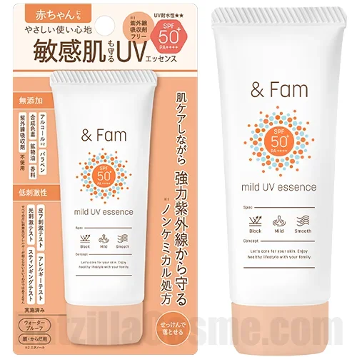 & Fam Mild UV Essence アンド ファム マイルドUVエッセンス