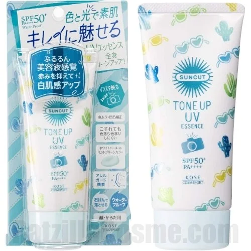 SUNCUT Tone Up UV Essence Mint Green