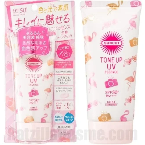 SUNCUT Tone Up UV Essence Pink Flamingo