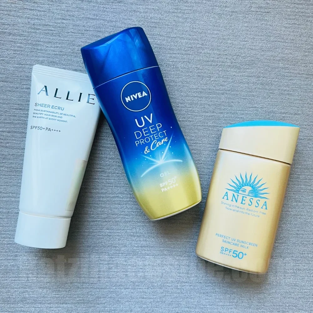 My Three Favourite Japanese Sunscreens