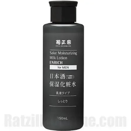 Kiku-Masamune Sake Moisturizing Milk Lotion Enrich for Men
