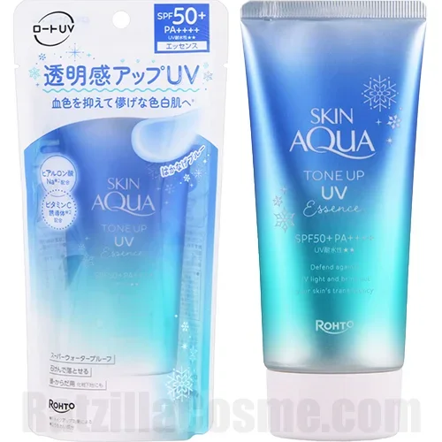 SKIN AQUA Tone Up UV Essence Blue スキンアクアトーンアップUVエッセンスブルー