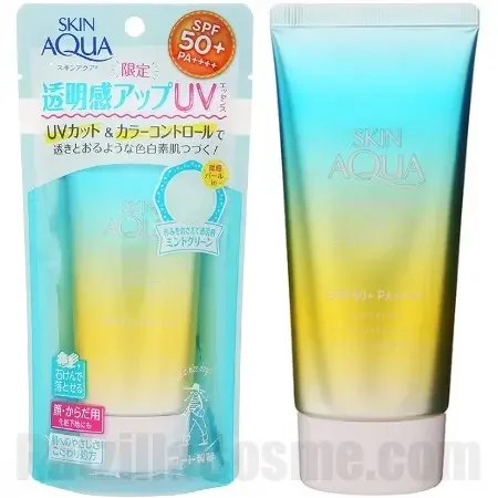 SKIN AQUA Tone Up UV Essence Mint Green