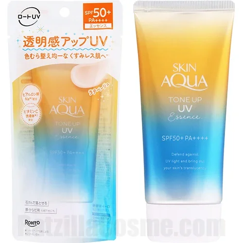 SKIN AQUA Tone Up UV Essence Latte Beige (2025 version)